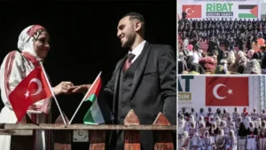 Gazze’de toplu düğün töreni düzenlendi