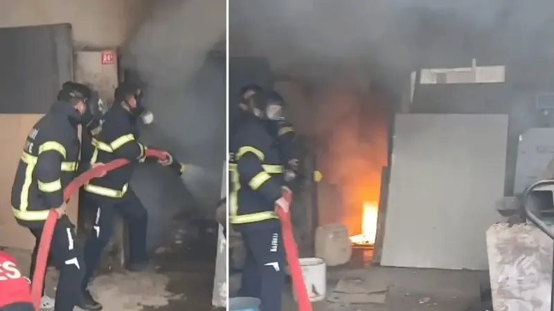 Hakkari’de demir atölyesinde patlama: Bir kişi yaralandı