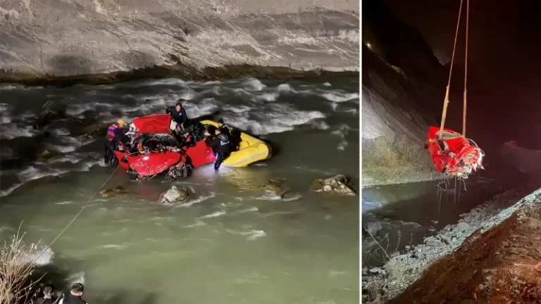 Hakkari’de Zap Suyu’na düşen aracın sürücüsü ağır yaralandı