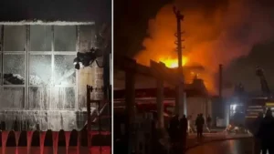 Hırdavat dükkanı alev topuna döndü, ekipler seferber oldu