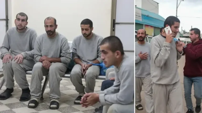 İsrail Gazze’de 10 Filistinli esiri serbest bıraktı