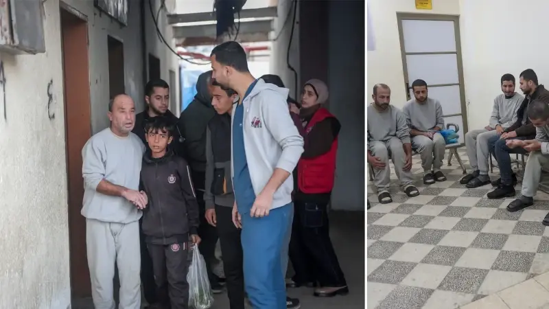 İsrail Gazze’de alıkoyduğu 10 Filistinliyi serbest bıraktı