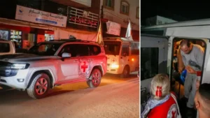 İsrail’in serbest bıraktığı Filistinli esirler Deyr Belah’a getirildi