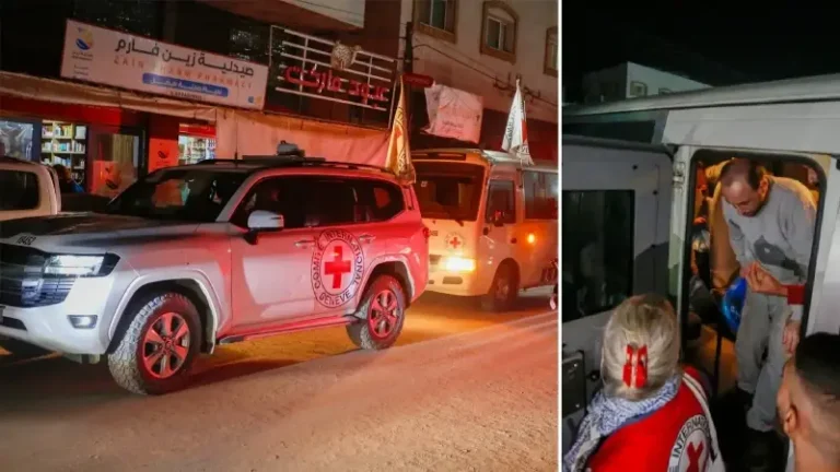 İsrail’in serbest bıraktığı Filistinli esirler Deyr Belah’a getirildi