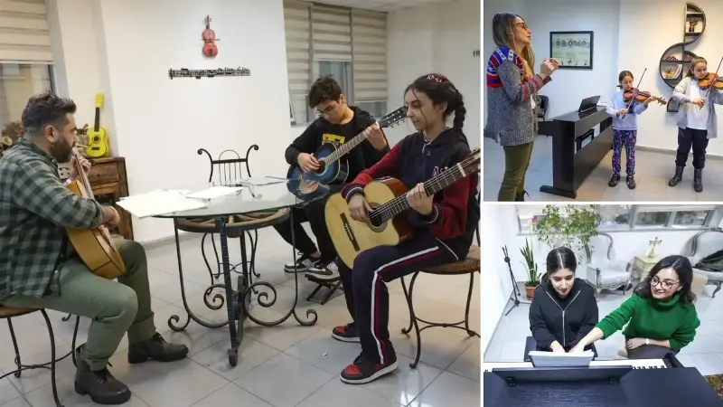 Müzik Akademisi eğitimlerine aralıksız devam ediyor
