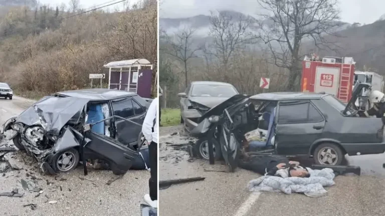 Ordu’da iki otomobil çarpıştı: Bir kişi yaralandı