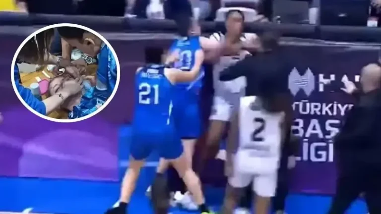 Parkede dehşet anları! Kadınlar basketbol maçı meydan savaşına döndü: 1 kişi hastaneye kaldırıldı