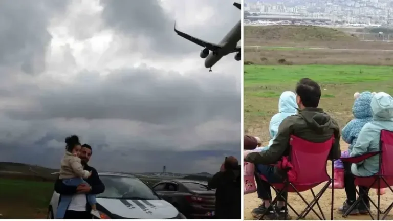 Sabiha Gökçen’in pistinde popüler hale gelen seyir terası ziyaretçi akınına uğruyor