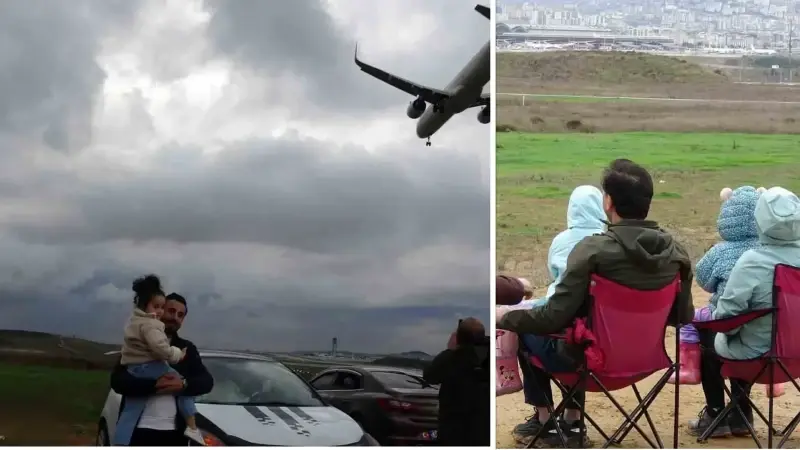 Sabiha Gökçen’in pistinde popüler hale gelen seyir terası ziyaretçi akınına uğruyor