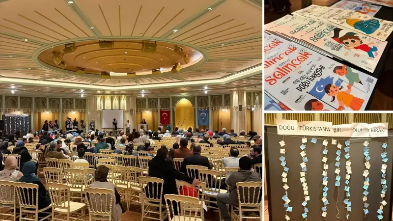 Salıncak Çocuk Kulübü’nden Doğu Türkistan bilincini aşılayan program