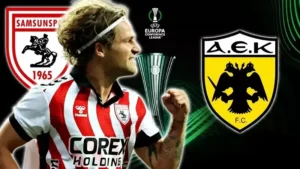 Samsunspor – AEK Maç Kadrosu ve Muhtemel 11’ler