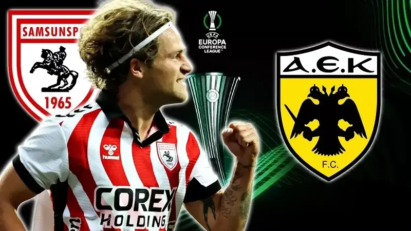 Samsunspor – AEK Maç Kadrosu ve Muhtemel 11’ler