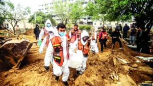 Şifa Hastanesi’nde yeni toplu mezar