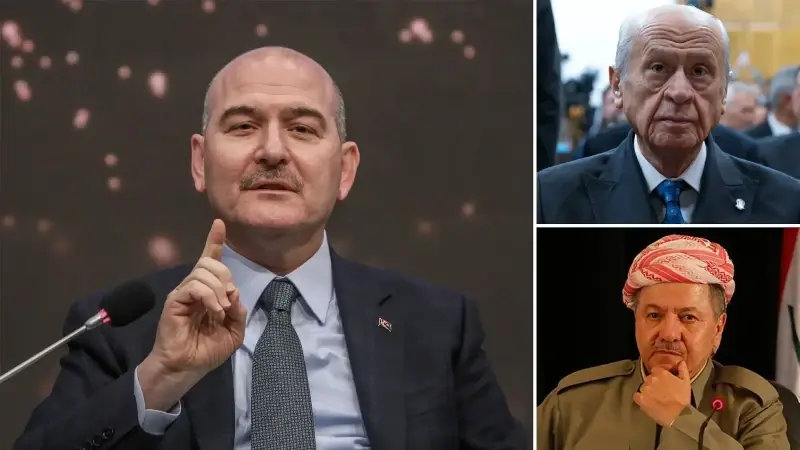 Süleyman Soylu’dan Barzani’nin ‘Bahçeli’ açıklamasına sert tepki: Bölgesel barışa kurulan bir tezgah