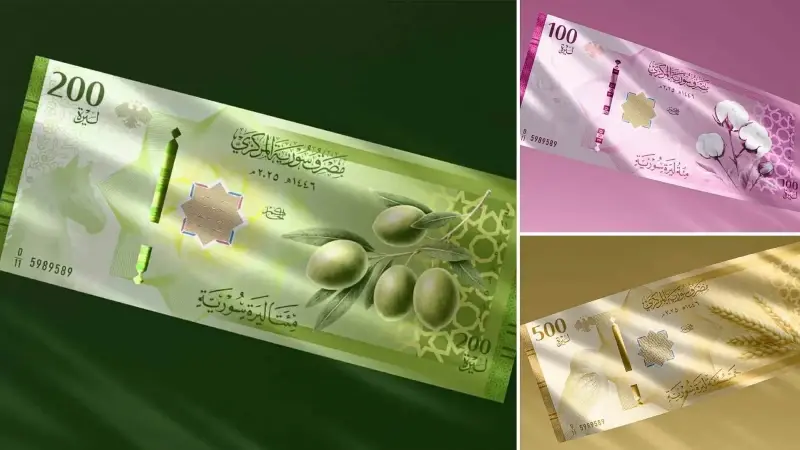 Suriye’nin yeni banknotları tanıtıldı: Esed’in portreleri kaldırıldı! Devrimden bu yana yüzde 30 değer kazandı