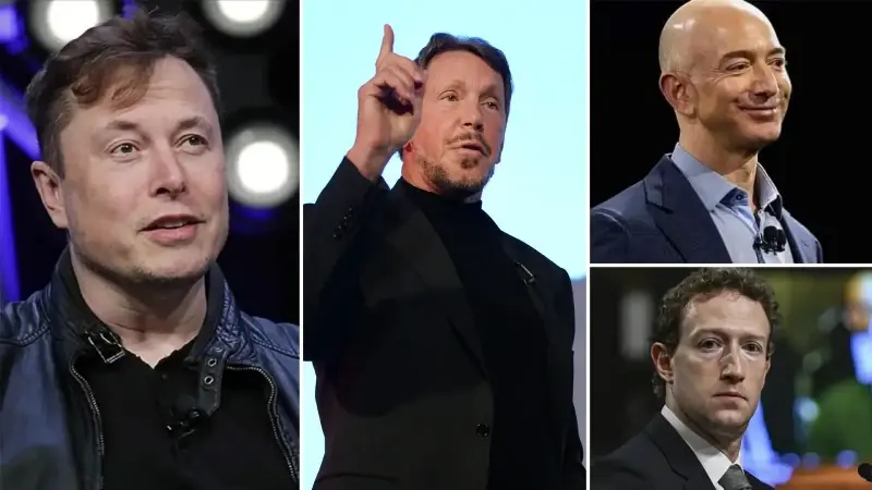 Teknoloji devleri zenginlikte yarışıyor: İlk 10’un serveti 2,5 trilyon doları aştı