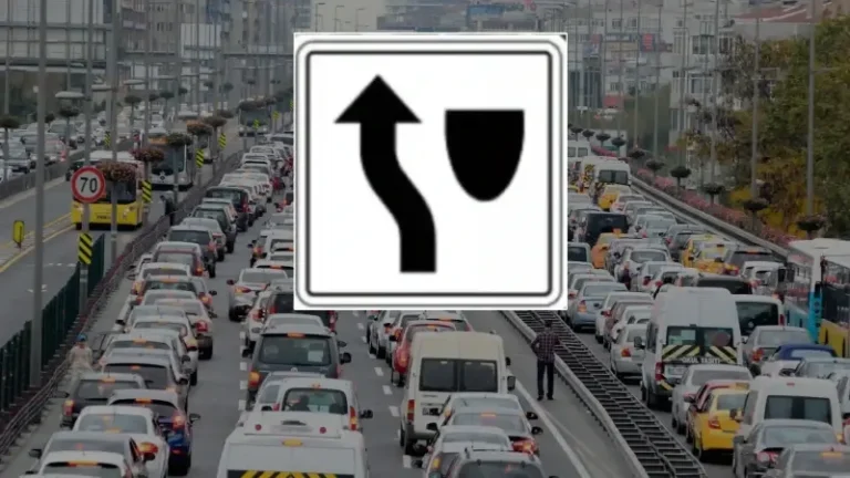 Trafikte anlamını çoğu sürücü bilmiyor: İlk bakışta yön levhası gibi algılansa da anlamı oldukça farklı