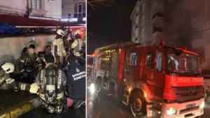 Ümraniye’de dükkan alevlere teslim oldu