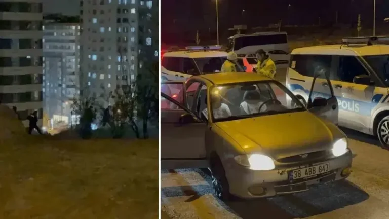 Uygulamada görevli polise çarpıp kaçtılar: Dört kişi gözaltına alındı