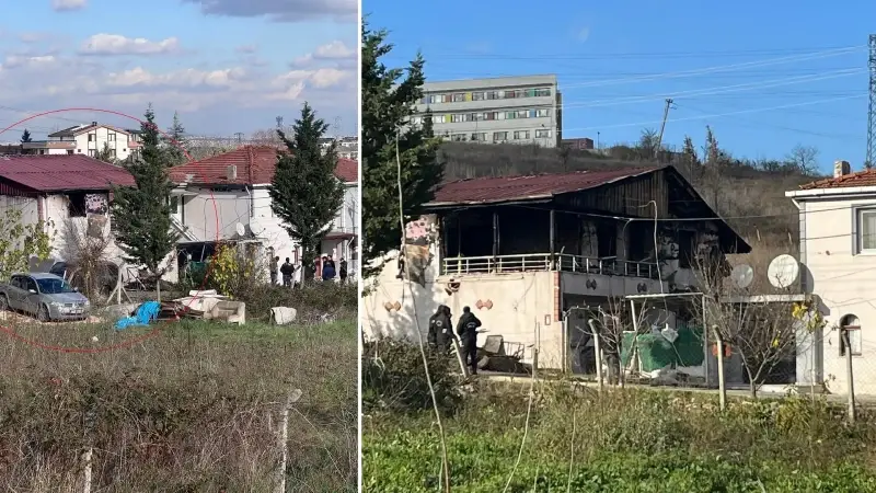 Yalova’da saatler süren çatışmanın yaşandığı hücre evi
