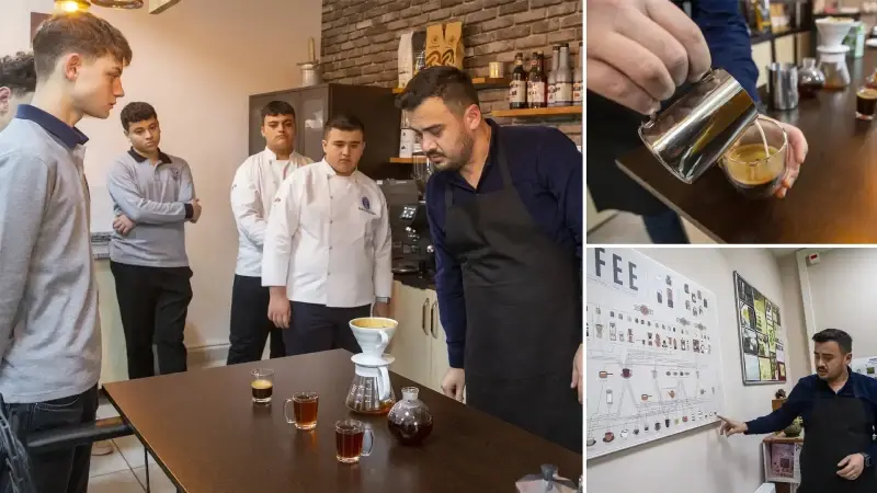 Zenginleşen kahve kültürü meslek liselilere yeni alan açtı