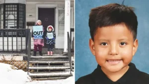 ABD tutuklanan çocuk için ayakta