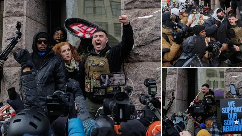 Alçak provokasyon: Müslüman karşıtı gösteride Kur’an-ı Kerim yakma girişimi