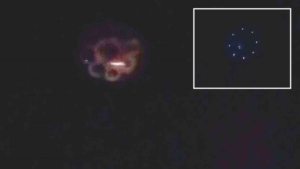 Ankara semalarında gizemli cisim: İki arkadaş o anları kaydetti