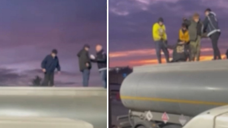 Atık tankerinde özel bölmelerde 32 kaçak göçmen yakalandı: 4 organizatör tutuklandı