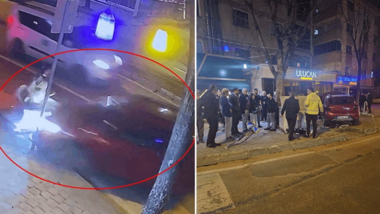 Bursa’da otomobil ile motosiklet çarpıştı: Kazada iki kişi yaralandı