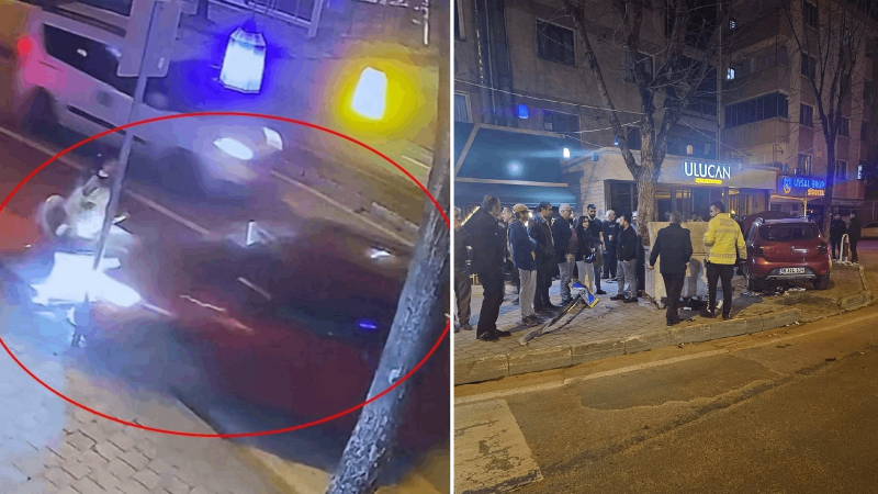 Bursa’da otomobil ile motosiklet çarpıştı: Kazada iki kişi yaralandı