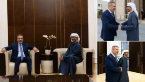 Dışişleri Bakanı Fidan’ın BAE resmi ziyareti: Devlet başkanı ve mevkidaşıyla görüştü