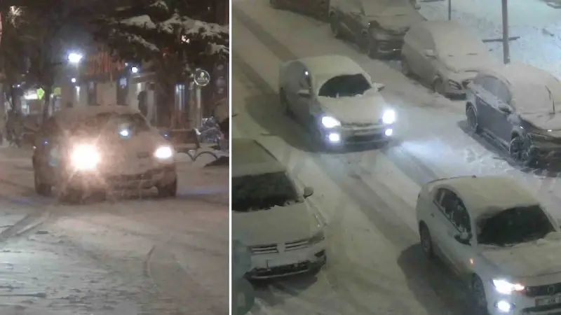 Kars’ta kar ve tipiden göz gözü görmüyor