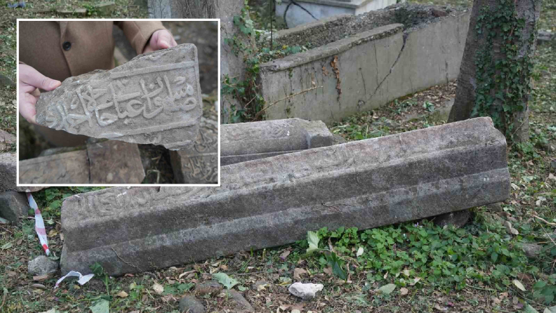 Mezarlığın altından tarih çıktı: ‘L’ biçimli ahşap kemerli son cemaat yeri bulunuyor