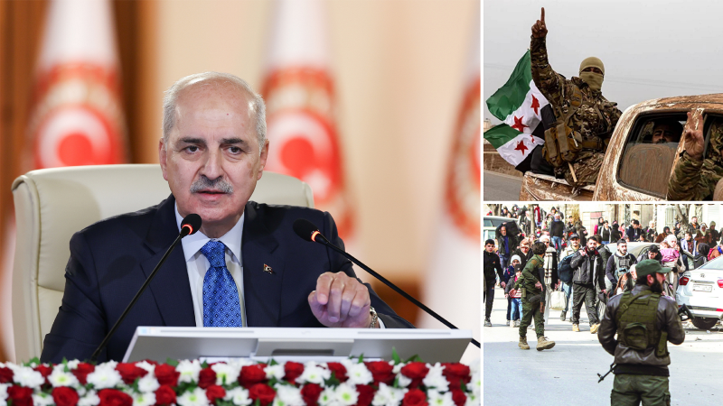Numan Kurtulmuş: ‘SDG Suriye’nin yeni yönetimine entegrasyon sağlamalı’