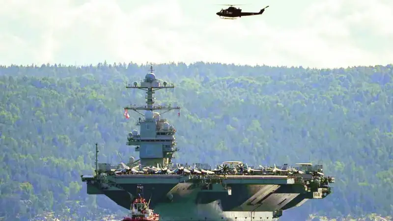 ABD’nin üçüncü uçak gemisi yola çıktı