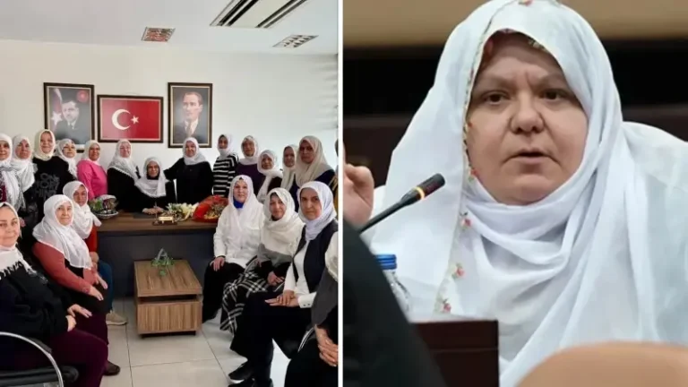 AK Partili kadınlardan Başkan Zeynep Güneş’e şalvarlı destek