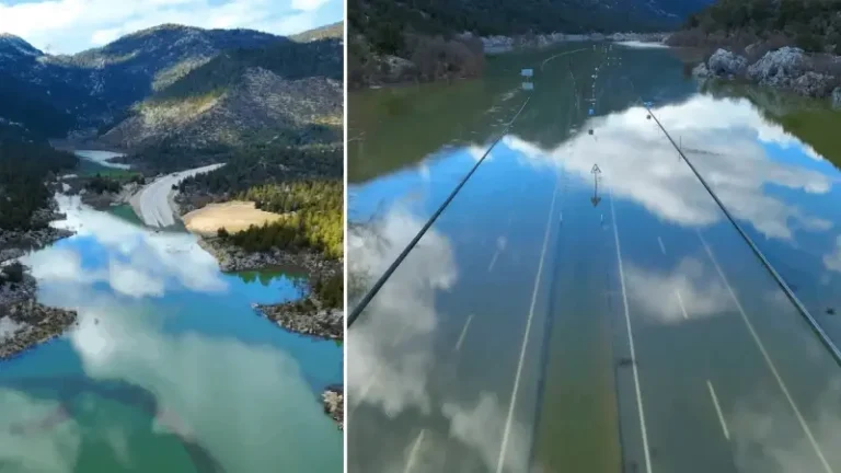 Antalya- Konya yolu yağmur suyu ile doldu: Günlerce kapalı kalacak