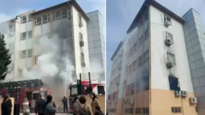 Antalya’da ilkokulda yangın çıktı: Öğrenciler tahliye edildi