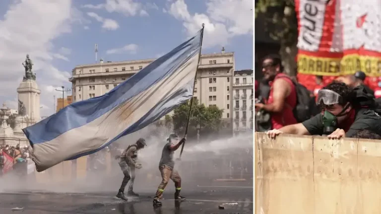 Arjantin’de çalışma reformu karşıtı protestolarda çok sayıda kişi gözaltına alındı