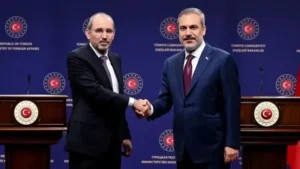 Bakan Fidan Ürdünlü mevkidaşı Eymen es-Safedi ile görüştü