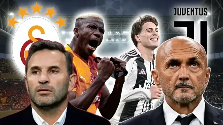 Galatasaray – Juventus Maç Kadrosu ve Muhtemel 11’ler