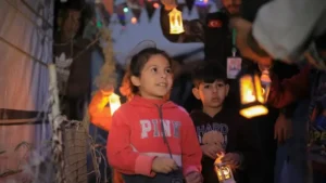 Gazze Şeridi’nde Ramazan hazırlığı: Düzenlenen etkinliklerde minik yüzler güldü