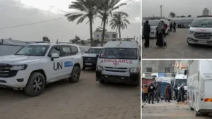 Gazze’de bir grup hasta daha Refah Sınır Kapısı’ndan tahliye edilmek üzere yola çıktı