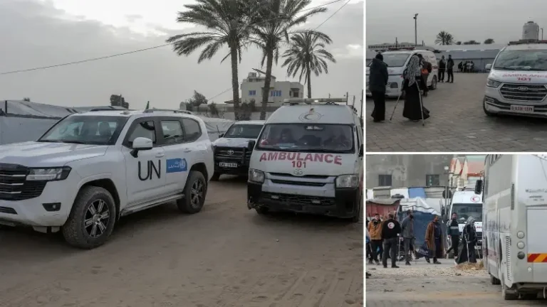 Gazze’de bir grup hasta daha Refah Sınır Kapısı’ndan tahliye edilmek üzere yola çıktı