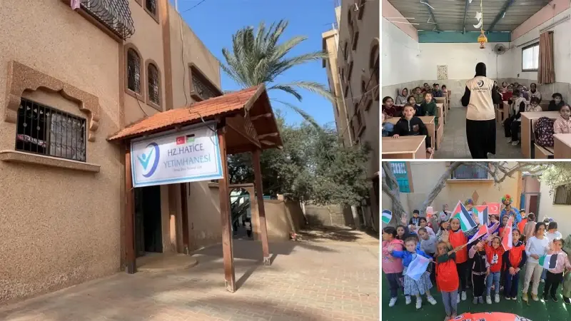 İyilik Derneği’nden Gazze’de yetimhane açılışı