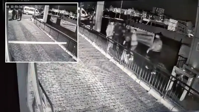 Küçükçekmece’de polis memuru ve eşini sokak ortasında darp edildi