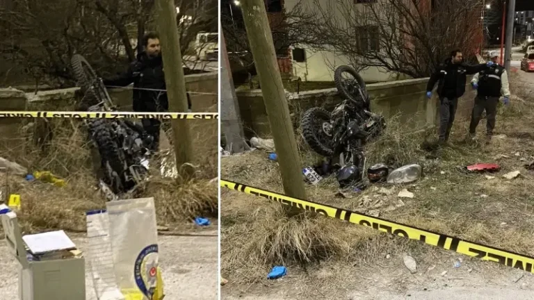 Motosiklet otomobille kafa kafaya çarpıştı: Bir kişi öldü, iki kişi yaralandı