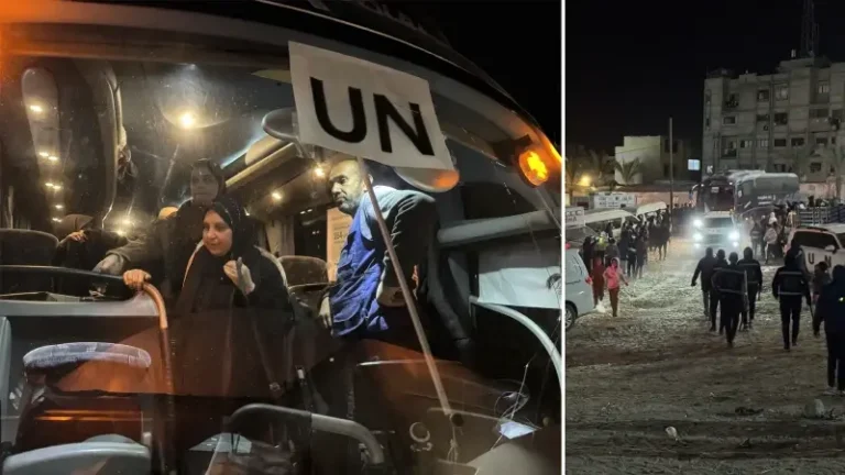 Refah Sınır Kapısı’ndan geçen Filistinliler Gazze’ye döndü