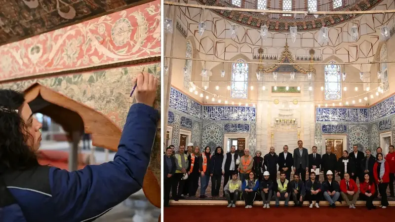 Restorasyonunda sona gelinen Selimiye Camisi ramazanın ilk günü ibadete açılıyor